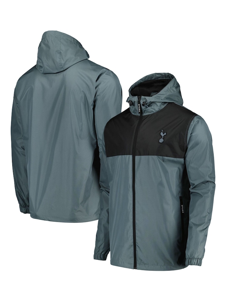Fanatics Tottenham Hotspur Shower Green/Blue Jacket - Image 1 of 3