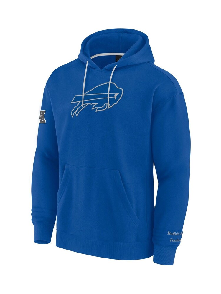 Fanatics Blue NFL Buffalo Bills Elements Fleece Pullover Hoodie - Image 2 of 3