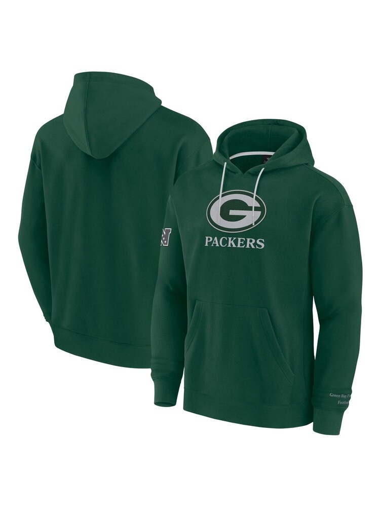 Fanatics NFL Green Bay Packers Elements Fleece Pullover Hoodie - Image 1 of 3