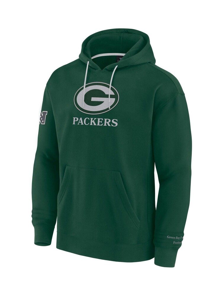 Fanatics NFL Green Bay Packers Elements Fleece Pullover Hoodie - Image 2 of 3