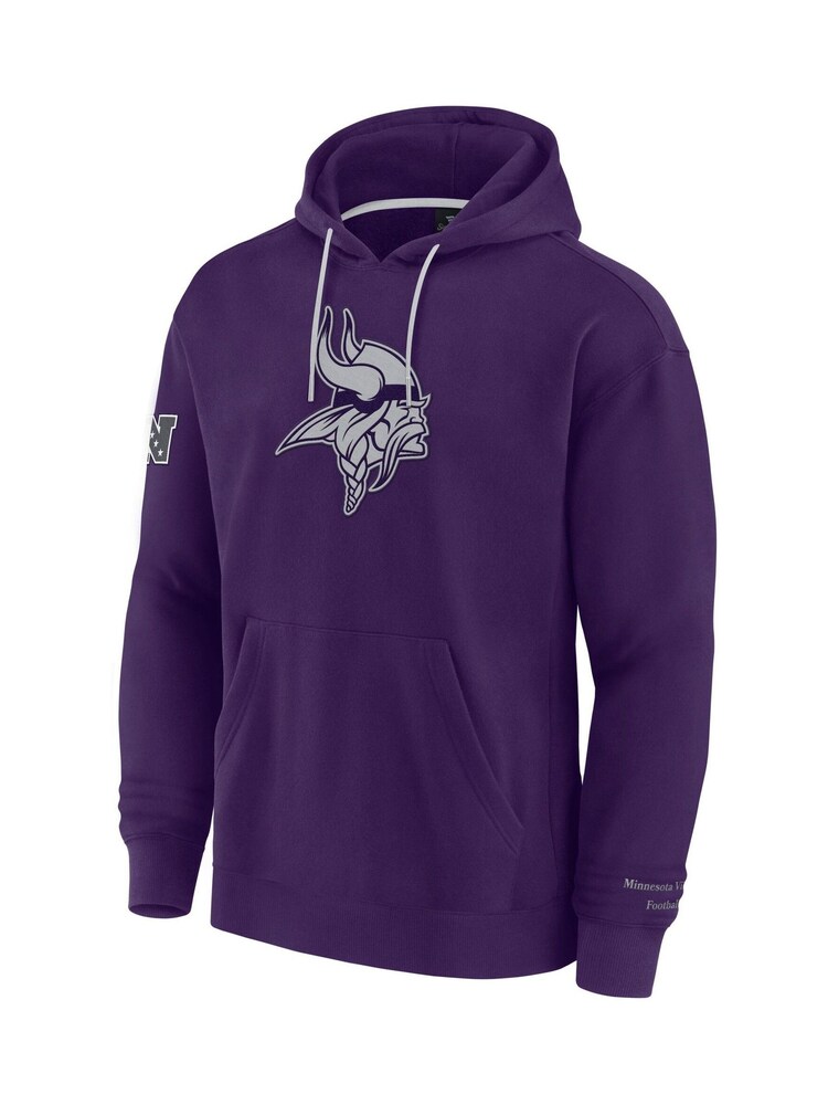 Fanatics Purple NFL Minnesota Vikings Elements Fleece Pullover Hoodie - Image 2 of 3