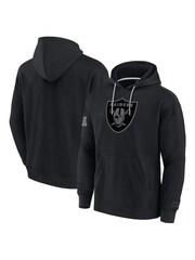 Fanatics NFL Las Vegas Raiders Elements Fleece Pullover Black Hoodie - Image 1 of 3
