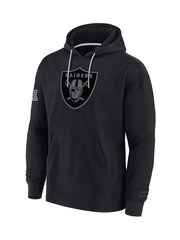 Fanatics NFL Las Vegas Raiders Elements Fleece Pullover Black Hoodie - Image 2 of 3