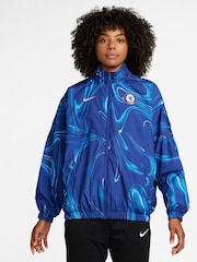 Nike Blue Womens Chelsea Windrunner Jacket - Image 1 of 2