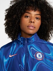 Nike Blue Womens Chelsea Windrunner Jacket - Image 2 of 2