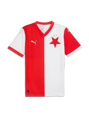 Puma Red Slavia Prague Home Football Shirt 2024-25 - Image 1 of 2