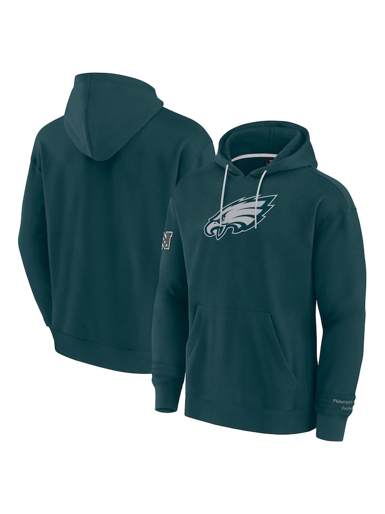 Fanatics Green NFL Philadelphia Eagles Elements Fleece Pullover Hoodie - Image 1 of 3