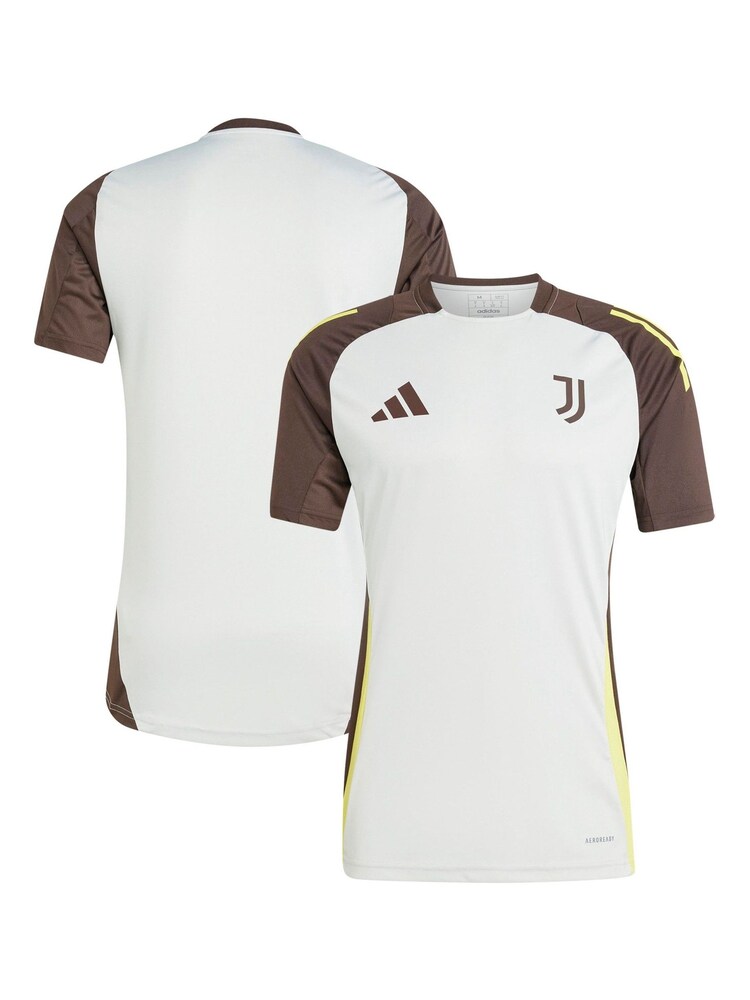 adidas Grey Juventus European Training Jersey - Image 1 of 3