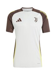 adidas Grey Juventus European Training Jersey - Image 2 of 3