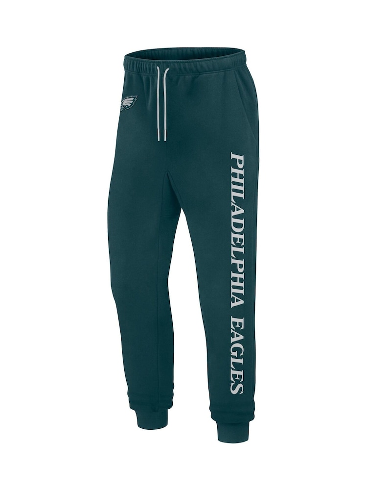 Fanatics Green NFL Philadelphia Eagles Elements Fleece Joggers - Image 2 of 3