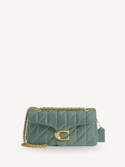 COACH Green Quilted Tabby 26 Shoulder Bag With Chain - Image 1 of 7