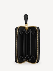COACH Black Quilted Pillow Leather Zip Around Card Case - Image 3 of 3