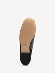 COACH Black Winley Leather Mary Jane Shoes - Image 5 of 8