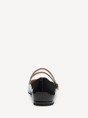 COACH Black Winley Leather Mary Jane Shoes - Image 6 of 8