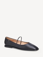 COACH Black Emilia Leather Mary Jane Shoes - Image 2 of 6