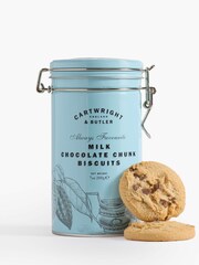 Cartwright & Butler Milk Chocolate Chunk Biscuits in Tin - Image 4 of 4