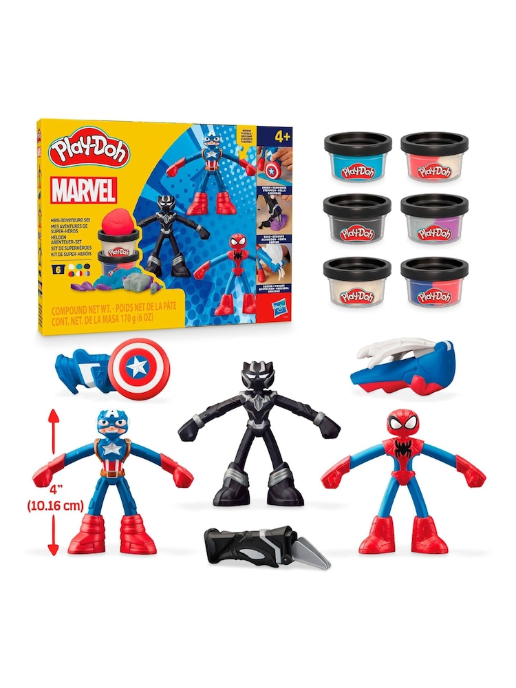 Hasbro Play Doh Marvel Hero Adventure Set - Image 2 of 4