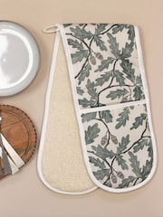 Avalon Home Cream English Oak Oven Gloves - Image 1 of 4