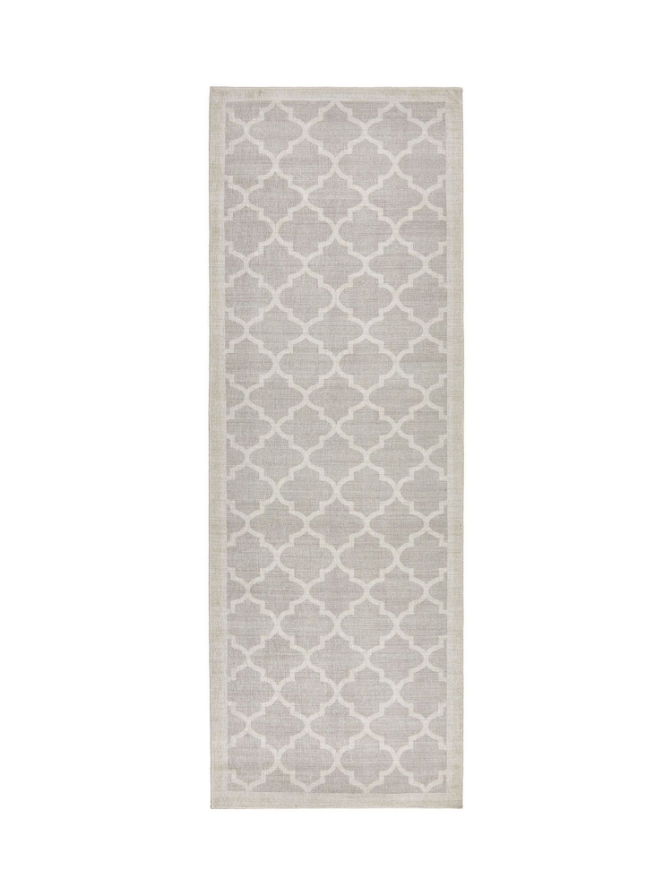 Origin Rug Collection. Cream Washable Chateau Runner - Image 1 of 3