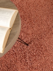 Origin Rug Collection. Orange Chicago Soft Shaggy Rug - Image 3 of 4