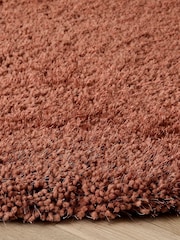 Origin Rug Collection. Orange Chicago Soft Shaggy Rug - Image 4 of 4