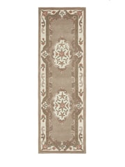 Origin Rug Collection. Cream Shensi Wool Runner - Image 1 of 4