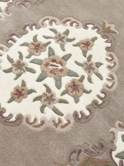 Origin Rug Collection. Cream Shensi Wool Runner - Image 3 of 4