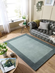 Origin Rug Collection. Green Borders Rug - Image 1 of 5