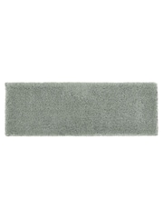 Origin Rug Collection. Green Chicago Soft Shaggy Runner - Image 2 of 4
