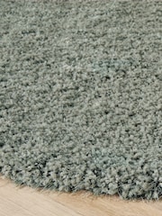 Origin Rug Collection. Green Chicago Soft Shaggy Rug - Image 2 of 4