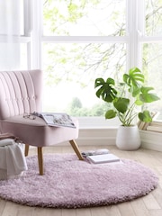Origin Rug Collection. Pink Chicago Soft Shaggy Rug - Image 1 of 4