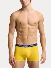 Темно-синий - Polo Ralph Lauren Classic Stretch Boxers 3 Pack - Изображение 5 из 9