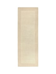 Origin Rug Collection. Cream Borders Wool Runner - Image 2 of 4