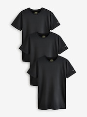 Polo Ralph Lauren Triple Black Classic Crew Neck 3-Pack T-Shirts - Image 1 of 2