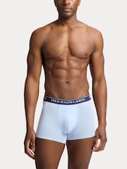 Polo Ralph Lauren Blue/Red Classic Stretch Boxers 3 Pack - Image 1 of 10
