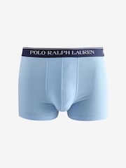 Polo Ralph Lauren Blue/Red Classic Stretch Boxers 3 Pack - Image 10 of 10