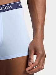 Polo Ralph Lauren Blue/Red Classic Stretch Boxers 3 Pack - Image 2 of 10