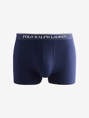Polo Ralph Lauren Blue/Red Classic Stretch Boxers 3 Pack - Image 3 of 10
