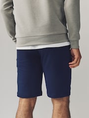 Темно-синий - Трикотажные шорты в полоску с логотипом Polo Ralph Lauren - Image 2 of 3