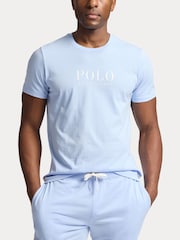 Polo Ralph Lauren Blue Logo Cotton Jersey T-Shirt - Image 1 of 4