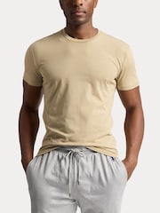 Polo Ralph Lauren Light Blue Slim 100% Cotton T-Shirts 3 Pack - Image 3 of 9