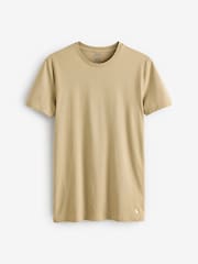 Polo Ralph Lauren Light Blue Slim 100% Cotton T-Shirts 3 Pack - Image 8 of 9