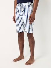 В синюю полоску - Polo Ralph Lauren Bear Print Cotton Shorts - Image 2 of 7
