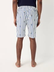 В синюю полоску - Polo Ralph Lauren Bear Print Cotton Shorts - Image 3 of 7