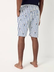 В синюю полоску - Polo Ralph Lauren Bear Print Cotton Shorts - Image 4 of 7