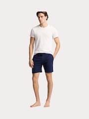 Polo Ralph Lauren Navy Blue Waffle Jersey Shorts - Image 2 of 5