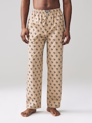 Polo Ralph Lauren Brown Bear Pattern Pyjama Bottoms - Image 1 of 5