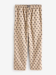 Polo Ralph Lauren Brown Bear Pattern Pyjama Bottoms - Image 4 of 5
