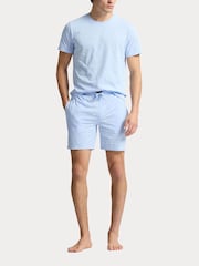 Polo Ralph Lauren Blue Chrome Loungewear All-Over-Pony Jersey T-Shirt - Image 3 of 4