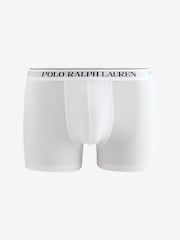 Polo Ralph Lauren White Ground Classic Stretch Boxers 5 Pack - Image 2 of 6